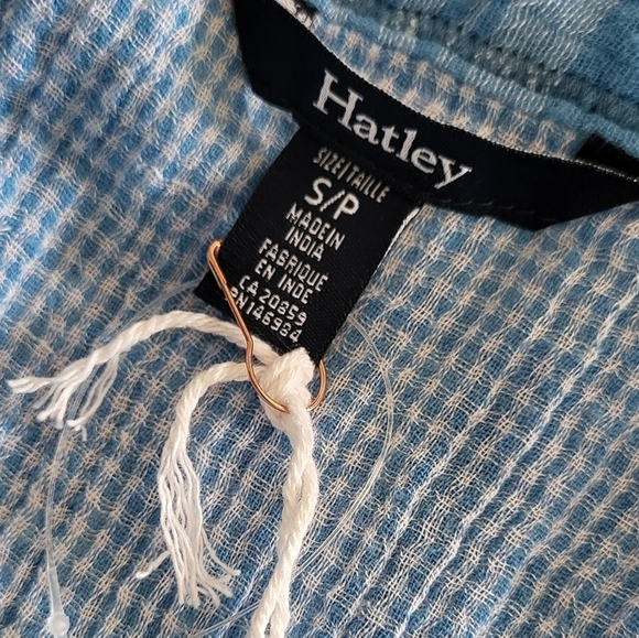 Hatley Gemma Storm Plaid Cotton Button-front Dress - Picture 6 of 9